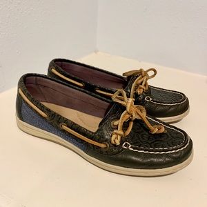 Sperry Top Sider Leather Boat Slip-ons